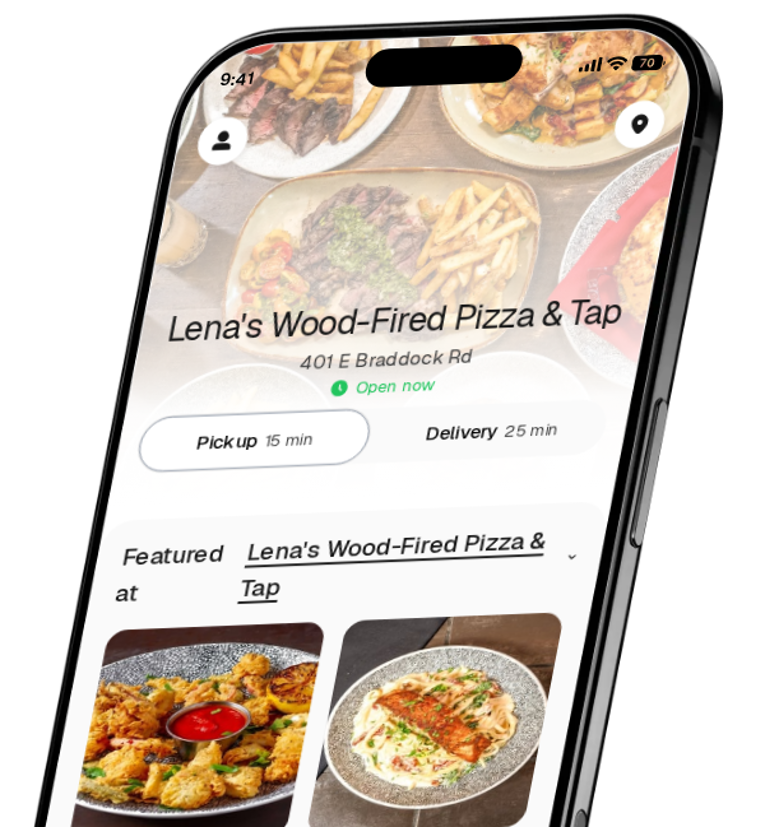 Lena's Wood-Fired Pizza & Tap app preview